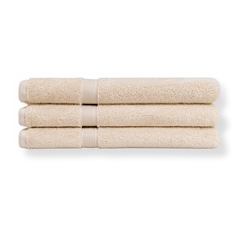 Organic towel - 100% GOTS-certified cotton - Beige