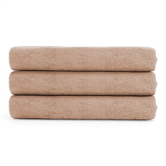 Bamboo towel - Bamboo/cotton - Sand