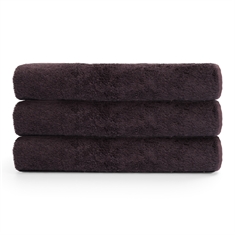 Bamboo towel - Bamboo/cotton - Black
