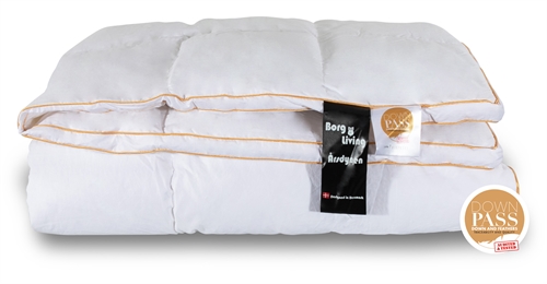 Duvet 140x200 cm - Satin muscovy all-season down duvet - All-season duvet 2023 - Borg Living