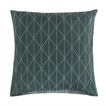 Pillowcase 60x63 cm - Harlequin green - Pillowcase in 100% Cotton