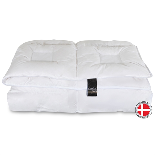 Duvet with 100% muscovy down - 140x200 cm - Unique ventilating construction - Muscovy down all-season duvet from Excellent By Borg Climate