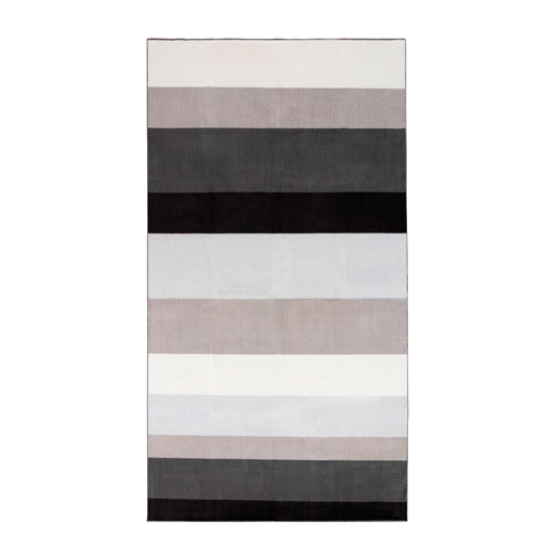 Rug Runner 80x160 cm - Striped Rug with Non-Slip Backing - Soft Runner Rug - Loose Floor Runner from Nordstrand Home Rosa