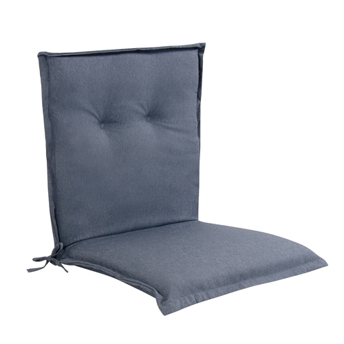 Luxury garden cushion for position chair - 7 cm thickness - Blue cushion with luxurious comfort - Nordstrand Home