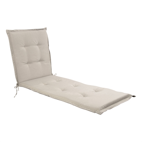 Luksus hynde til solseng - Beige hynde med luksus komfort - Nordstrand Home hynde til solvogn 
