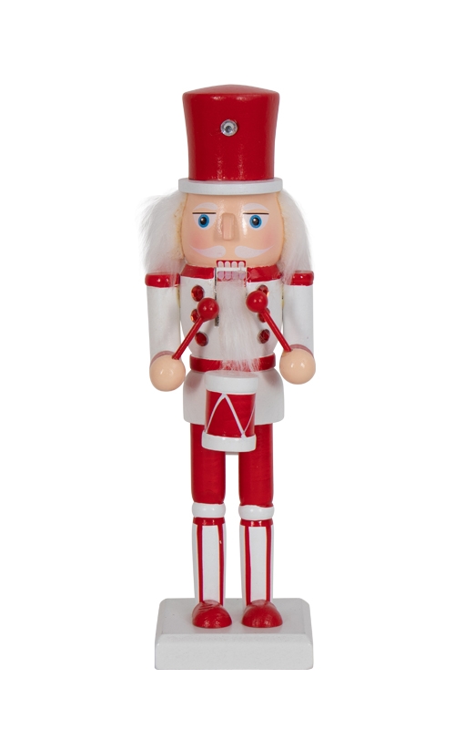 Nutcracker - 26 cm high - With drums - Nutcracker Christmas figure