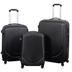 Suitcase - Hardcase travel suitcases - Classic black - Lightweight suitcases