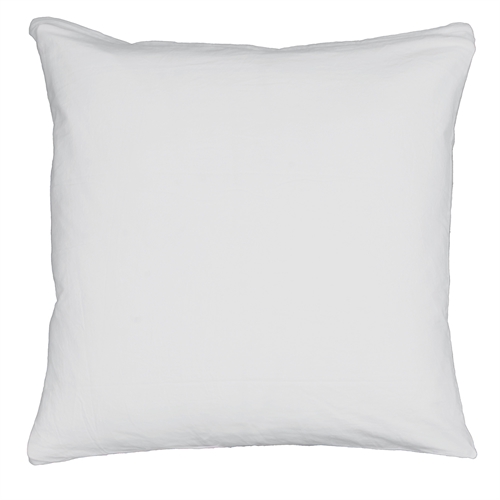 Pillowcase 60x63 cm - 100% Enzyme-Washed Cotton - Firm White - Nordstrand Home