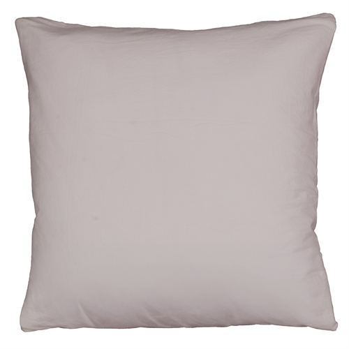 Pillowcase 60x63 cm - 100% Enzyme-Washed Cotton - Firm Grey - Nordstrand Home