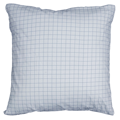 Pillowcase 100% cotton - 60x63 cm - Blue checkered pillowcase  - Nordstrand Home duvet cover
