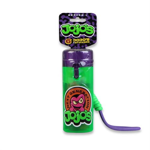 Jojo\'s Tube - 6 figures and storage tube