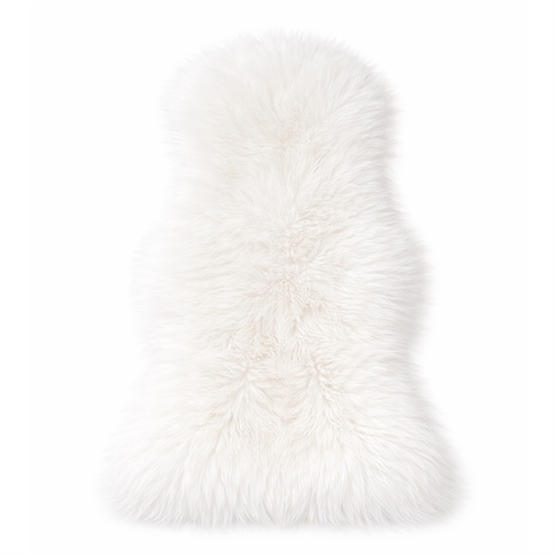 Lambskin - 60x90 cm - White - Imitation lambskin for chair