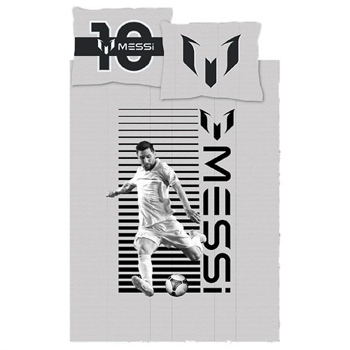 Bedding with Messi - 140x200 cm - Football bedding with Messi - Bed set 100% soft cotton