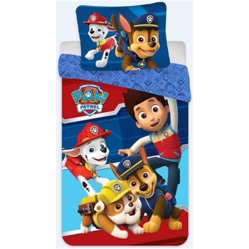 Bedding 150x210 cm - Paw Patrol - 2-in-1 design - 100% cotton