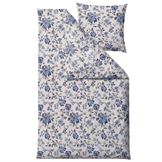 Bedding - 100% cotton satin - Södahl Tapestry - Blue flowers