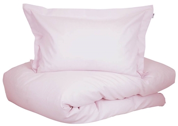 Pink bedding - 100% Egyptian cotton satin - Turiform bedding - Bedding set with narrow stripes