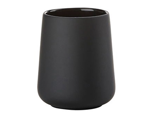 Black Toothbrush Cup - Zone Denmark