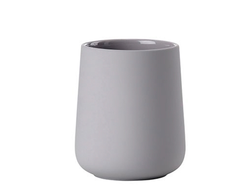 Grey Toothbrush Cup - Zone Denmark