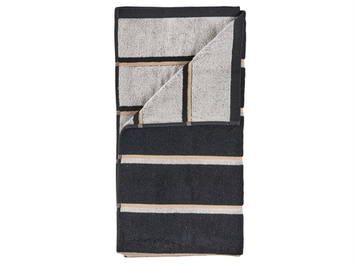 Black Bath Towel - 70x140 cm - Zone Denmark