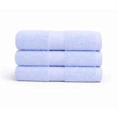 Cotton towel - 100% cotton - Diamond - Light blue
