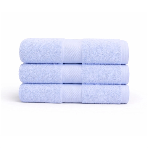 Cotton towel - 100% cotton - Diamond - Light blue