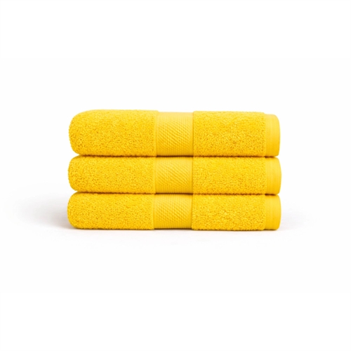 Cotton towel - 100% cotton - Diamant - Yellow