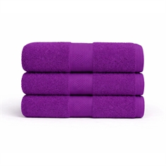 Cotton towel - 100% cotton - Diamant - Purple