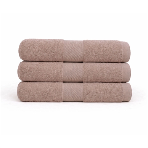 Cotton towel - 100% cotton - Diamond - Sand