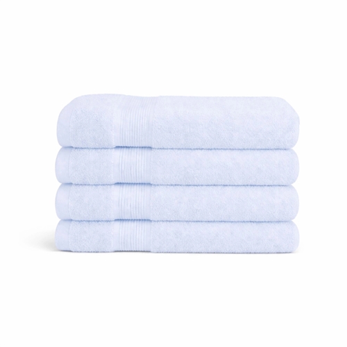 Bamboo towel - 50x100 cm - Bamboo/cotton terry - Light blue