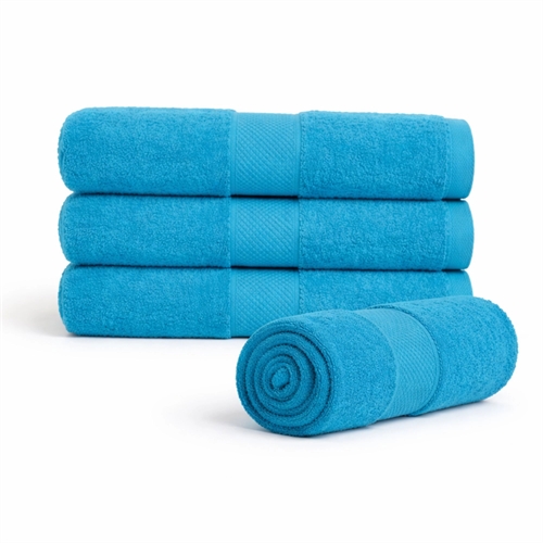 Cotton towel - 100% cotton - 50x100 cm - Diamond - Petrol