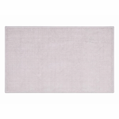 Bath mat - 50x80 cm - Non-slip bath mat - Light grey