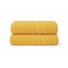 Cotton towel - 100% cotton - Yellow