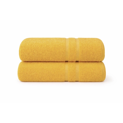 Cotton towel - 100% cotton - Yellow