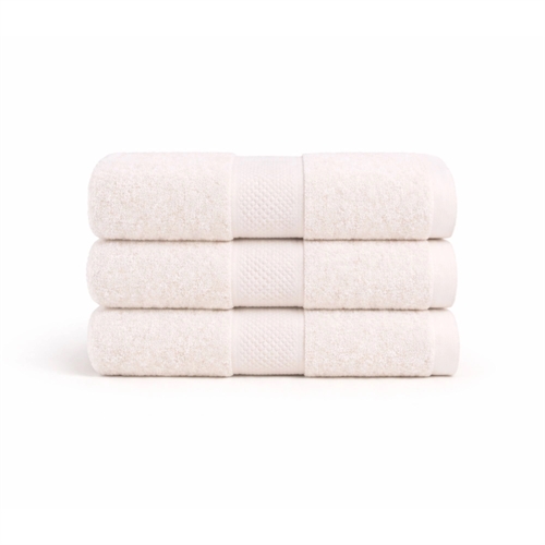 Cotton towel - 100% cotton - Diamond - Cream