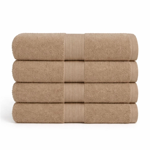 Cotton towel - 100% cotton - Bath towel 70x140 cm - Sand